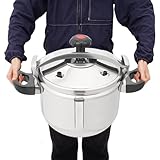 SuhoFutus Edelstahl Schnellkochtopf, Explosionsgeschützter und leicht zu...