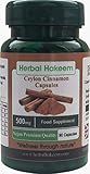 Ceylon Zimt Kapseln - Vegan 90 x 500mg (Made in UK)