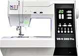 W6 Nähmaschine N 3300 Pro mit 7 Segmente/Punkte Transporteur,...