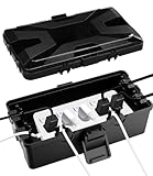 Kabelbox Wasserdicht,26.1x15x9.4 cm,Outdoor Kabel Safe Box,kabelbox,6...