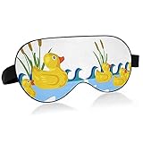 Augenmasken aus Gummi mit Gummienten, Blöcke, für leichte Schlafmaske,...