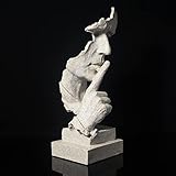 fazhongfa Ponder Statue-Silence is Gold Abstrakte Kunst Statue Modern Home...