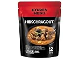 EXPRES MENU Hirschragout | geschmort in Rotwein und Wurzelgemüse |...