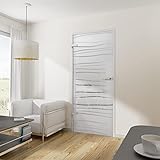 inova Glastür Komplettset mit Beschlag 834x1972x8 DIN links rechts Studio...