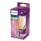 Philips LEDclassic Lampe 150W, E27, A60, warmwei脽 (2700 Kelvin), 2452...