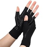 JIEYAO Kupfer Arthritis Handschuhe, Arthrose Handschuhes mit Kupfer Rheuma...