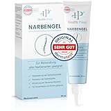 Health Press Narben Gel – 20 ml Narbensalbe – Narbengel reduziert...