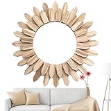 Dekorativer Wandspiegel, Schlafzimmer-Wanddekoration, rustikaler hängender...