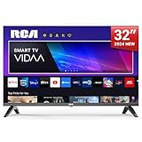 RCA Smart TV 32 Zoll (80cm) HD LED Fernseher mit WLAN, Triple Tuner...