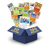Pokemon Karten deutsch 50 Verschiedene 3 Seltene 3 Holo 1 zufällige...