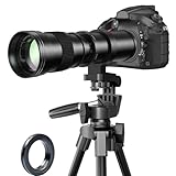 BENOISON 420-800mm Super-Telezoom-Objektiv Manueller Fokus Teleobjektiv F...