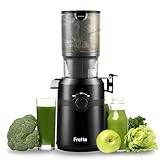 Fretta Entsafter,Slow Juicer mit 108MM Breite und Größere...