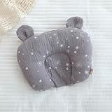 Babykissen Plagiozephalie Cotton,Neugeborenenkissen, Baby-Kissen für den...