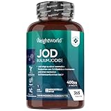 Jod Tabletten - 400µg pro Tablette - 365 Kaliumjodid Tabletten - 1...