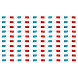 SOLUSTRE 3D Rot-Cyan Brille Set - 100 Stück Einweg-Pappbrillen Für Filme...