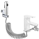 Bidet Handbrause Set, Doppelstrahl-Modus, Düse, ABS-Kunststoff,...