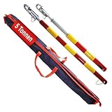 BITUXX PKW Kfz Auto Abschleppstange 5T Schleppstange mit Feder Dämpfung...