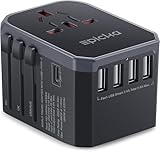 EPICKA Reiseadapter Weltweit, Reisestecker Adapter Weltweit 28W,...