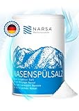 NARSA Nasenspülsalz für Nasendusche 200 Portionen Vorteilspackung | 375g...