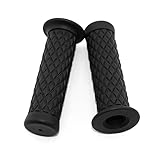 Race4u.Shop Motorrad Lenker Griffe, schwarz 1 Paar 22 mm / 25mm Universal...