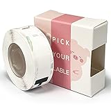 GOGUM D30S Etikettenmacherpapier, Etikettendruckband, Standard-laminiertes...