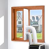 Fiitas Fensterversiegelung 400CM, Kit Fensterabdichtung für Mobile...