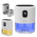 Tronitechnik® Luftentfeuchter EF-02 Mini elektrisch bis 400 ml/24 h,...