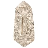 Kapuzenhandtücher für Babys | 88,9 x 89,9 cm Baumwoll-Babyhandtücher –...