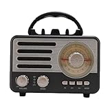 Lazmin112 Tragbares Radio, AM FM SW-Empfänger mit MP3-Player, Bluetooth...