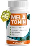 Melatonin 365 Tabletten (24 Monate) - 0,5 mg bioaktives Melatonin pro Tag...