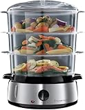 Russell Hobbs Dampfgarer [normale Größe] 9,0l (60 Minuten Timer +...