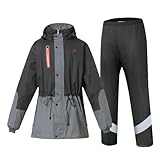 Ynport Crefreak Herren Regenmantel Anzüge Outdoor Wasserdichte Overalls...