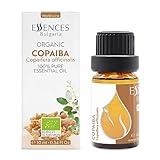 Essences Bulgaria Bio-Copaiba Ätherisches Öl 10ml | Copaifera officinalis...