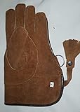 Altawash Falkner-Handschuh, klein, Wildleder, doppellagig, 30,5 cm,...