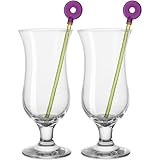 LEONARDO HOME 069198 GK Cocktailgläser Hurricane Bar 4-teilig, Glas, Klar