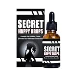 Happy Hormone Tropfen für Frauen,Secret Happy Drops,Glücksdrops für...