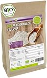 Vita2You Bio Magermilchpulver 1000g - 100% Bio Qualität - zum Backen -...