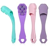 4 Stück Hundezahnbürste Weiche Silikon Fingerzahnbürste Katzen...