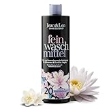 Jean & Len Farb- und Faserschonendes Feinwaschmittel Wasserlilie & Jasmin,...
