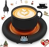 2023 Aufgerüstet Tassenwärmer, EasyAcc Elektrischer Kaffeetassenwärmer...