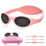 Lictin Baby Sonnenbrille Rosa Kleinkind Sonnenbrille Babysonnenbrillen ab 3...