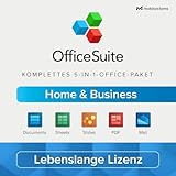 OfficeSuite Home & Business – Lebenslange Lizenz – Documents, Sheets,...
