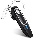 Bluetooth Headset V5.4, Einohr-Bluetooth-Ohrhörer mit Mikros,...
