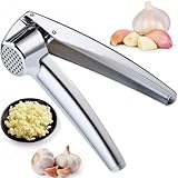 EliteHoff Premium Knoblauchpresse aus Metall, Knoblauchschneider, Garlic...