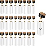 YOTINO 24 Stück Billard Queue Spitzen,12mm Harte Billard Queue Spitzen...