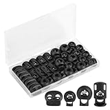 Schnürung mit Schnürsenkeln – Federschnurschloss Verschluss für...