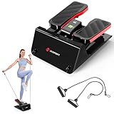 JASPORT ST3 Stepper, Up-Down Stepper mit Power Ropes, Widerstandstraining...