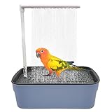 HUIKUANGEU Vogel Badehaus Badewanne,Automatische Vogel...