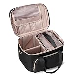 Prokva Makeup Tasche Reisetasche mit 2 einzelnen Kosmetiktaschen, großer...