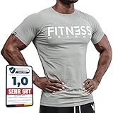 Fitness Method, Sport T-Shirt Herren, Slim-Fit Shirt bequem & hochwertig...